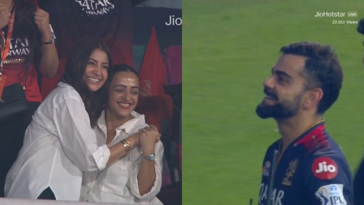 Anushka Sharma reacts to Virat Kohli’s RCB making it to IPL 2025 final | Watch