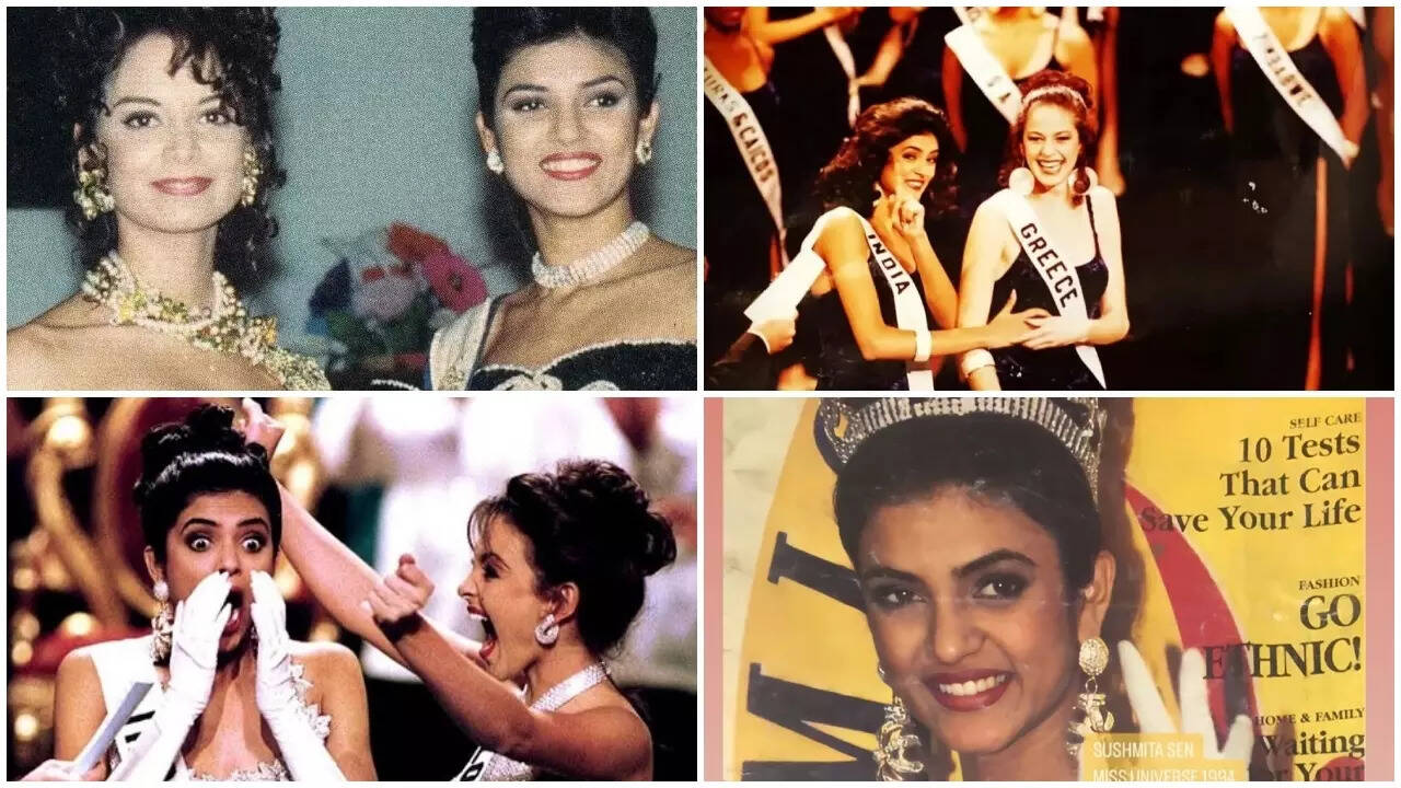 Sushmita Sen drops unseen Miss Universe pics