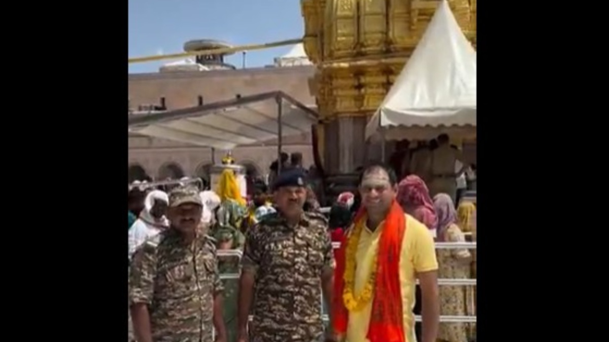Tej Pratap seen inside Kashi Vishwanath Temple’s restricted zone, inquiry ordered after video goes viral