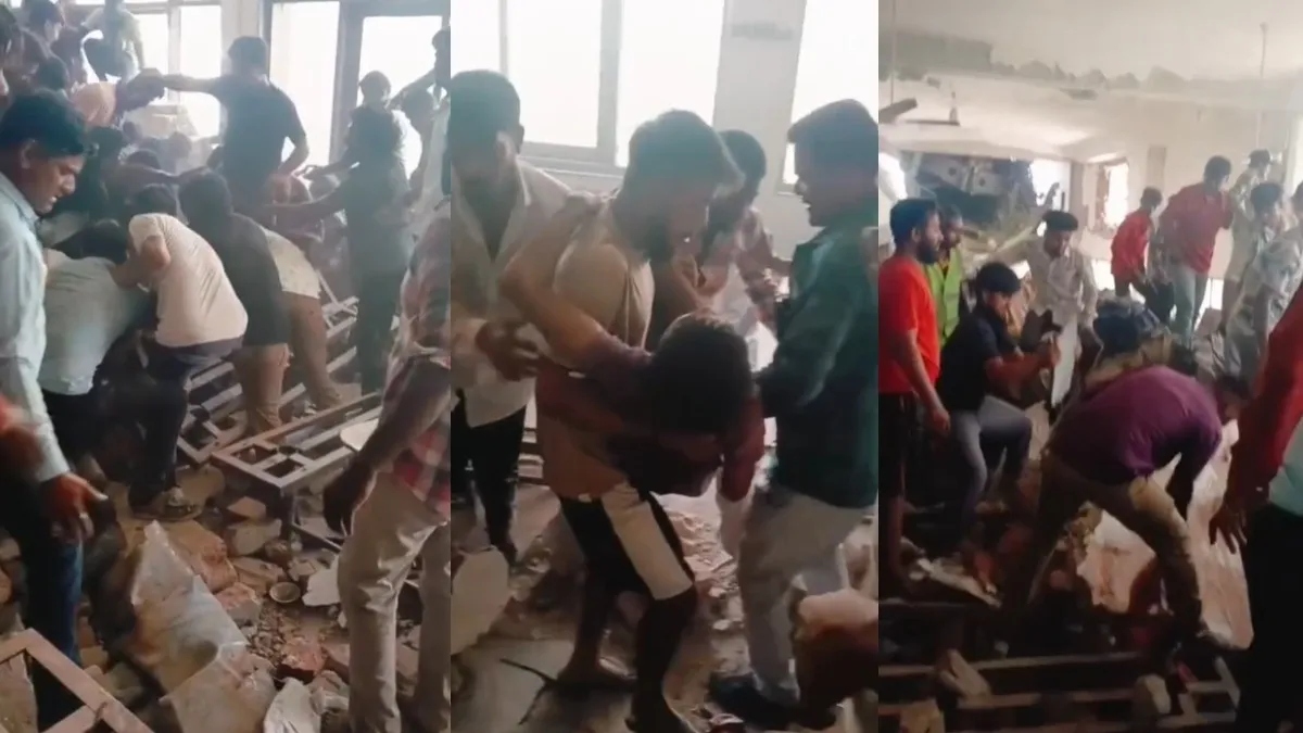 Video: Horrific visuals from BJ medical college’s mess after Air India plane crashed in Ahmedabad